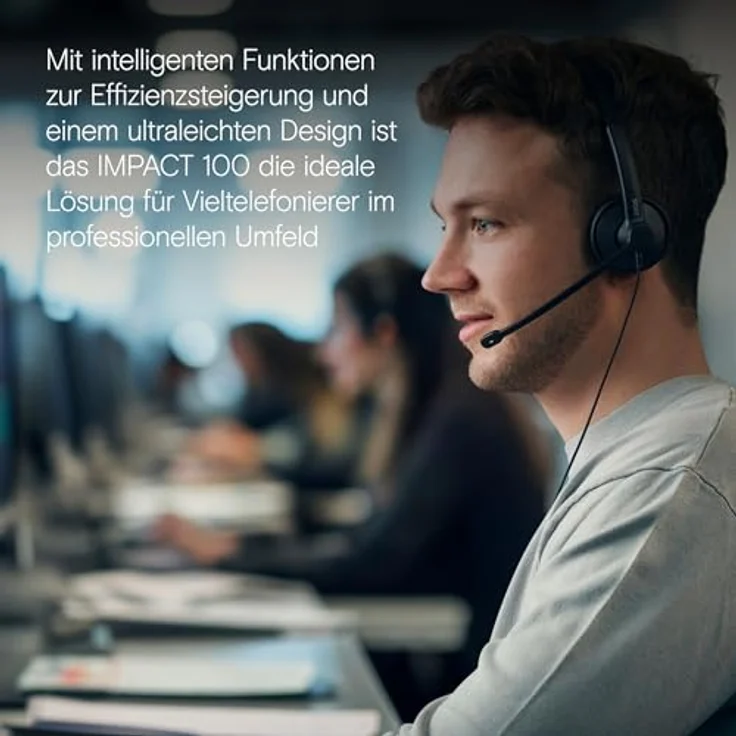 EPOS IMPACT 100 MS, kabelgebundenes On Ear Headset in Schwarz mit Mono-Sound, Noise Cancelling und Mikrofon-Stummschaltung – Bild 7