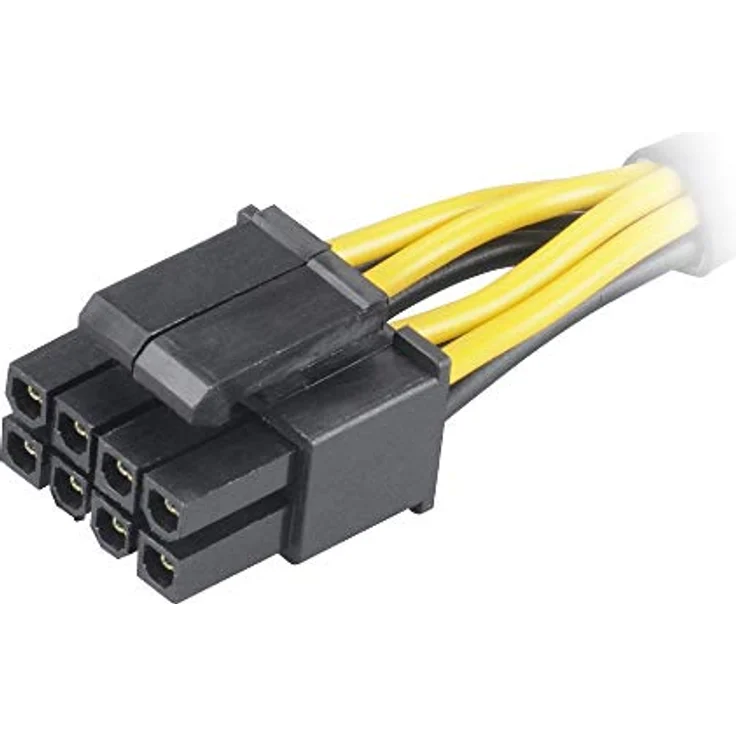 Akasa ak-cbpw10-4–8 Pin ATX-Netzteil Adapter Kabel – Bild 3