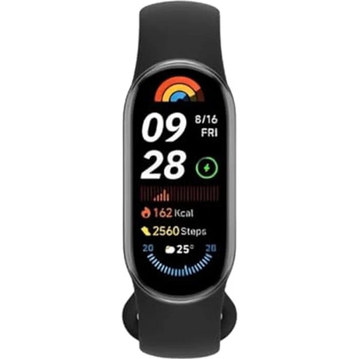 Xiaomi Mi Smart Band 9 Fitness-Tracker 1,62” AMOLED AOD Use Smartwatch (1.62 Zoll) in elegantem Metall-Design, schwarz – Bild 3