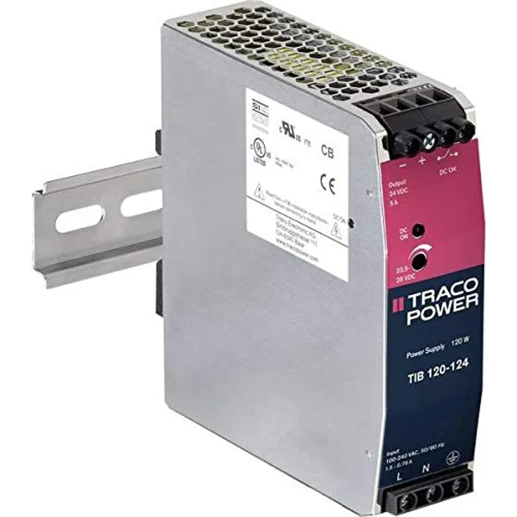 TracoPower TIB 120-148 Hutschienen-Netzteil (DIN-Rail) +48.0 V/DC 2500mA 120W Anzahl Ausgänge:1 x I