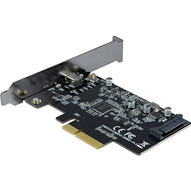 Inter-Tech USB PCIe-Card KC-008, USB3.2 – Bild 2