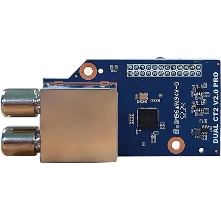 Gigablue Dual/Twin DVB-C/T2 Tuner PRO, kompatibel mit GigaBlue UHD Quad 4K PRO, Plug-and-Play Installation, simultaner Empfang und Aufnahme von zwei Kanälen