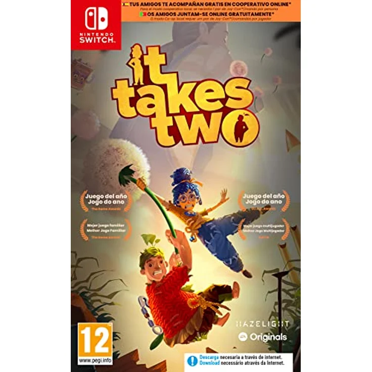 Electronic Arts It Takes Two, Nintendo Switch Spiel für lokale und Online-Kooperation, in Castellano, Spanisch und Portugiesisch – Bild 1