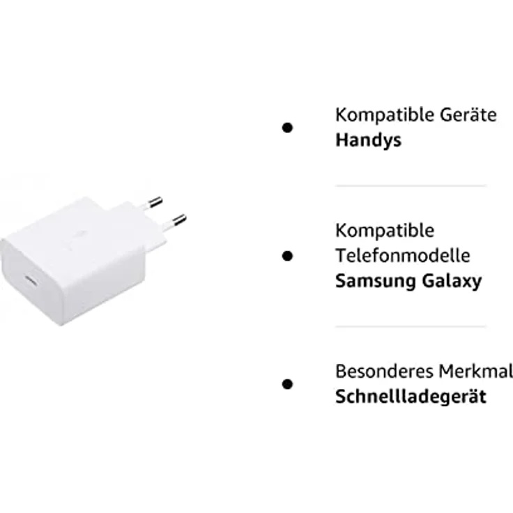 Samsung Schnellladegerät 65W USB-C - EP-TA865XWEGWW weiß – Bild 3