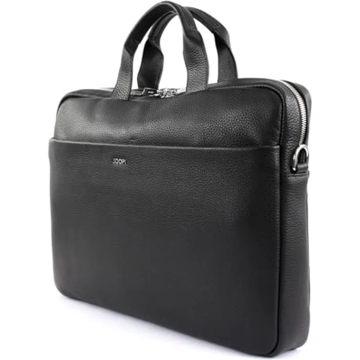 JOOP! Cardona Pandion Aktentasche aus Leder, 47 cm mit Laptopfach, schwarz, für Herren – Bild 3