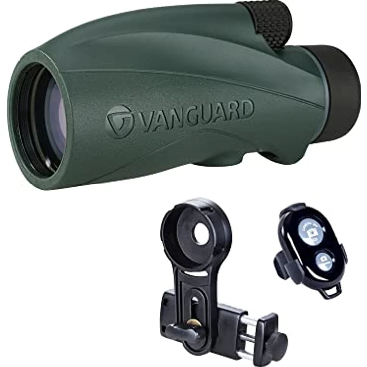 Vanguard Fernglas, kompakt und leistungsstark für Naturbeobachtungen, grau – Bild 1