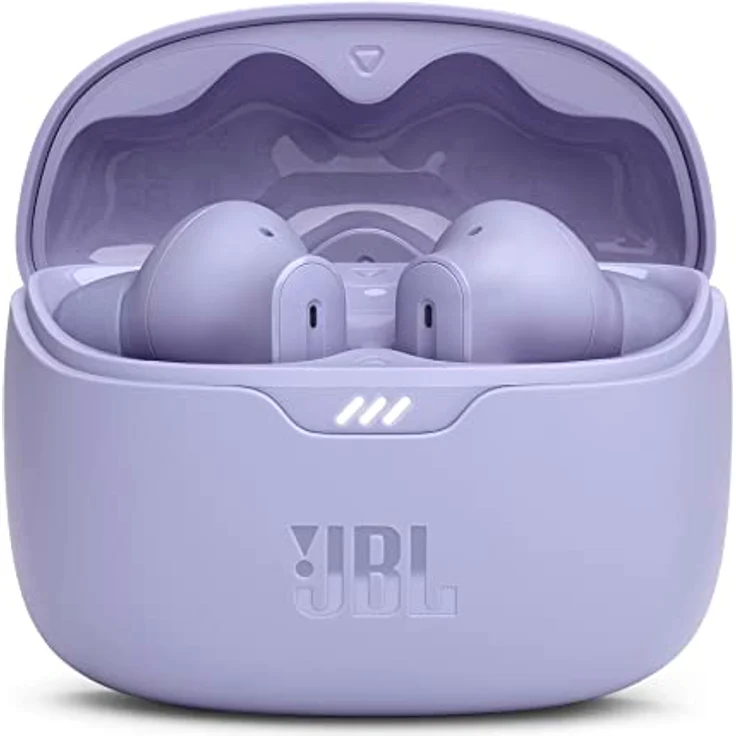 JBL Tune Beam – Wasserresistente, True-Wireless In-Ear-Kopfhörer mit Noise-Cancelling in Lila – Mit bis zu 48 h Musikwiedergabe – Bild 5