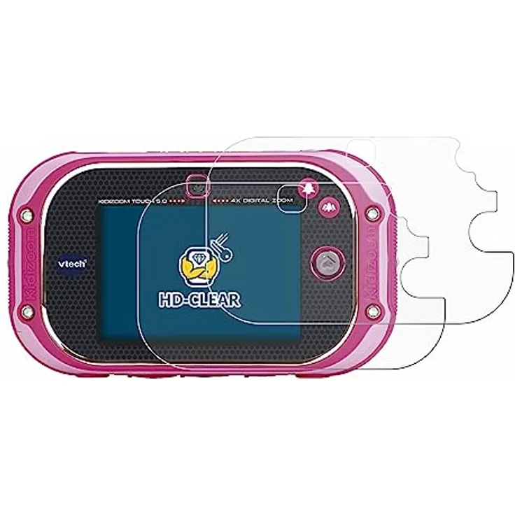 BROTECT 2-Stück Schutzfolie für Vtech Kidizoom Touch 5.0 2018 Displayschutz Folie Ultra-Klar