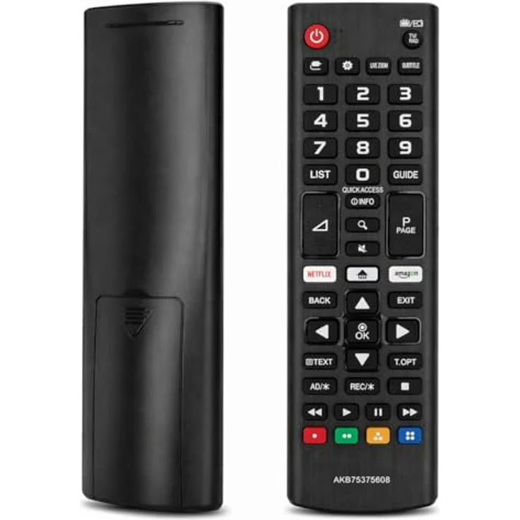 Mycotech Universal Fernbedienung für LG Fernseher & LG Smart TV, Ersatz für Original LG Remote Control, kompatibel mit allen LG Modellen (OLED, NanoCell, UHD, 4K), sofort einsatzbereit ohne Programmierung – Bild 1