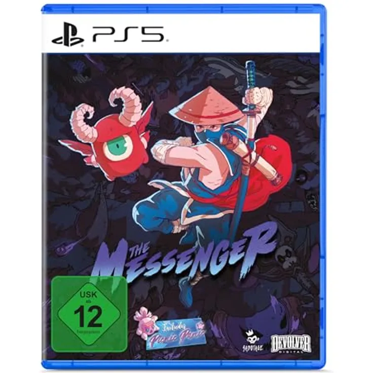 Devolver Digital The Messenger - PS5, 8-Bit- und 16-Bit-Grafiken, akrobatisches Gameplay