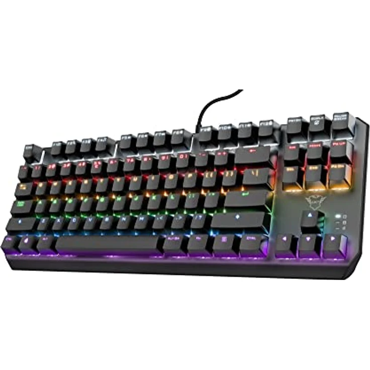 Trust Gaming GXT 834 Callaz TKL Mechanische Tastatur, Spanisches QWERTY-Layout – Bild 1