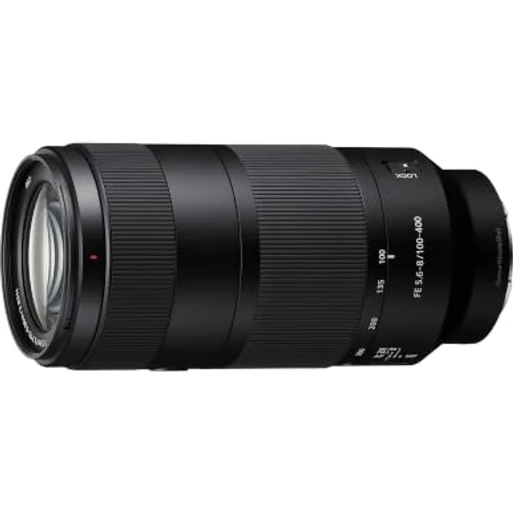 SONY SEL100400B.SYX 100 mm - 400 mm f/5.6-8, Super-Telefoto-Zoomobjektiv für Sony E-Mount, kompakt und leicht, schwarz – Bild 1