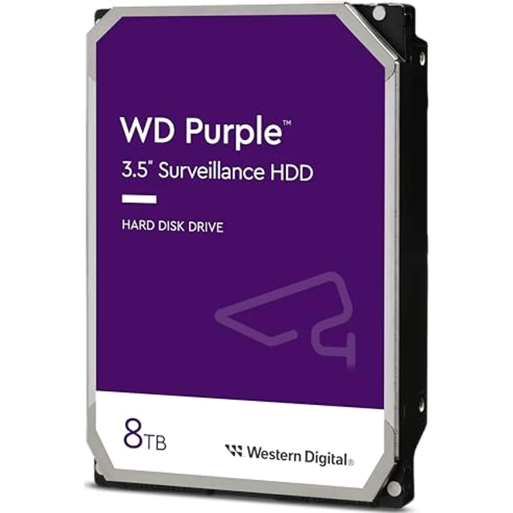 WD HDD Purple 8TB 3.5 SATA 6Gbs 256MB (8 TB, 3.5"), Festplatte – Bild 2