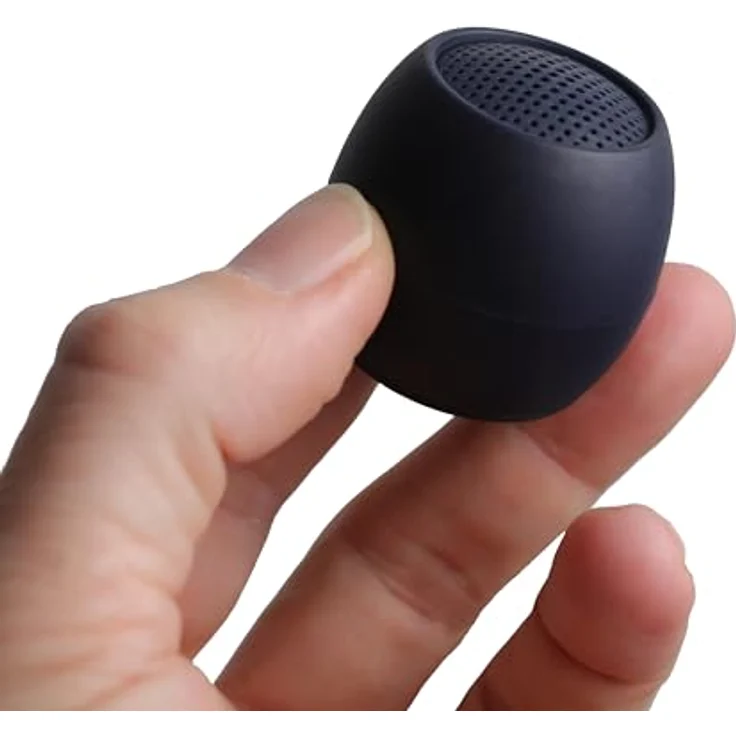Boompods Zero Ocean Tragbarer Bluetooth Lautsprecher, IPX6 Wasserdicht, 5+ Std Spielzeit, Mikrofon & Dual Pairing, Schwarz – Bild 1