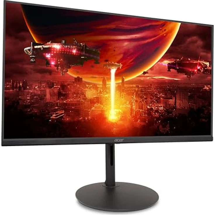 Acer Nitro XF270M3 Gaming Monitor 27 Zoll Full HD IPS 180Hz 4ms(GTG) 1ms(VRB) FreeSync Premium, höhenverstellbar - Schwarz – Bild 2
