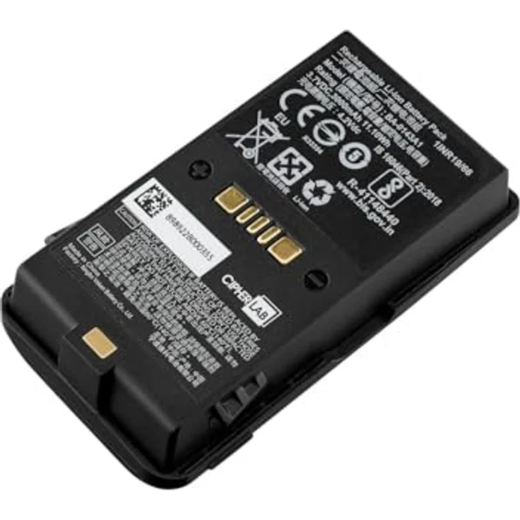 CipherLab RK95 Battery Module 3000mAh, KBCENT1300503, leistungsstarkes Ersatzakku für mobile Geräte