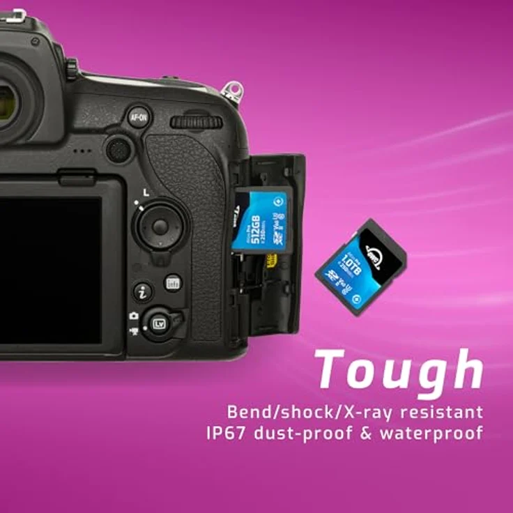 OWC Atlas Pro SDXC V60 UHS-II Memory Card 1TB (SDXC, 1000 GB, U3, UHS-II), Speicherkarte – Bild 5