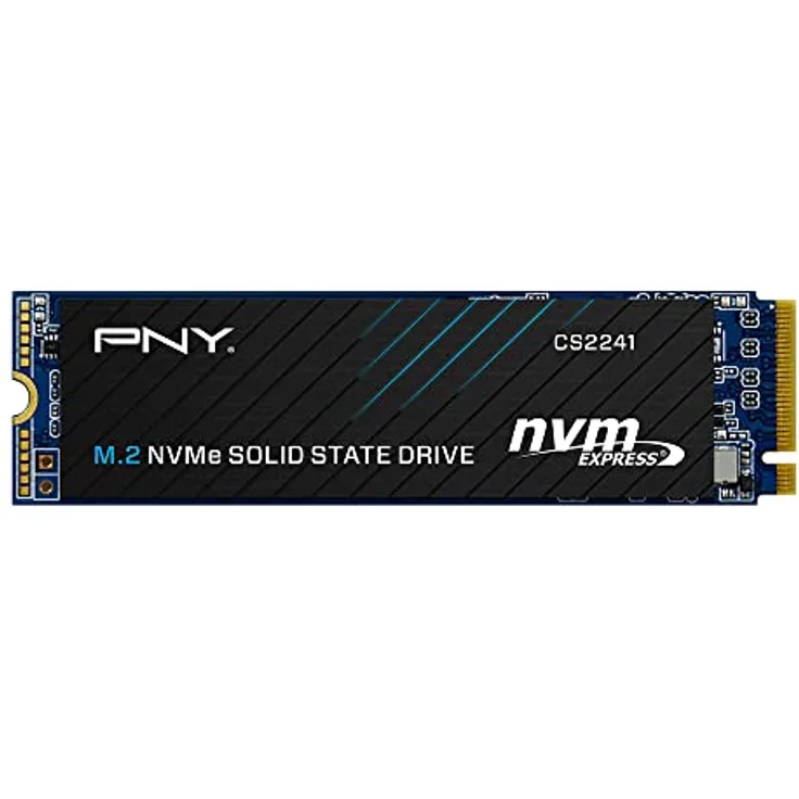 PNY CS2241 1 To NVMe Gen4 M.2 SSD (1000 GB, M.2 2280) mit 4700 MB/s Lesegeschwindigkeit und hoher Zuverlässigkeit