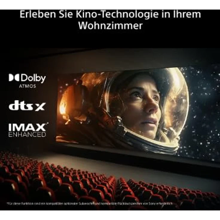 Sony BRAVIA Theatre Bar 7, Soundbar mit 9 Lautsprechereinheiten, Dolby Atmos®/DTS:X®, 360 Spatial Sound Mapping, Voice Zoom 3, Bluetooth®, Modell 2026 – Bild 4