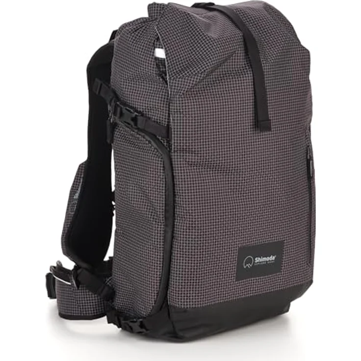 Shimoda Sidecountry 28, Fotorucksack mit 28 l Volumen, schwarz, für DSLR- und spiegellose Kameras, ergonomisch und wasserabweisend – Bild 1