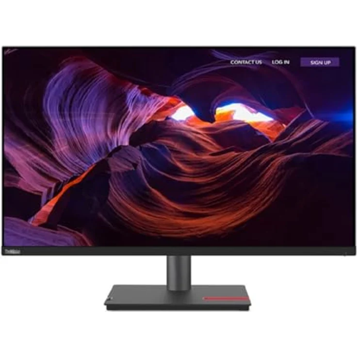 Lenovo ThinkVision P32p-30, 31.5 Zoll 4K IPS LED-Monitor mit 350 cd/m², 1000:1 Kontrast, Raven Black – Bild 2