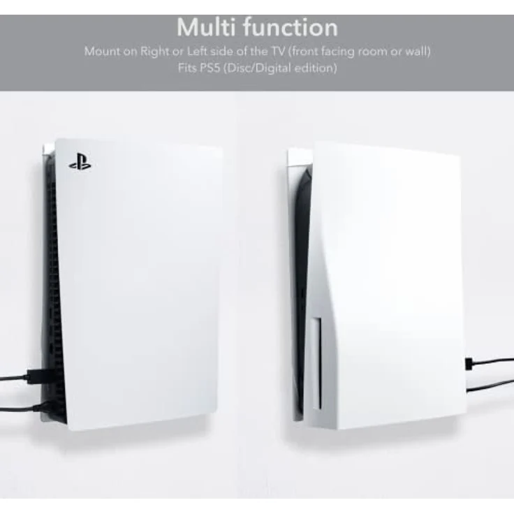 Floating Grip PS5 Wall Mount, weiß – Bild 5