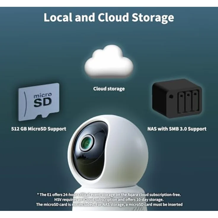 Aqara Camera E1 (2304 x 1296 Pixels), Netzwerkkamera, Weiss – Bild 7