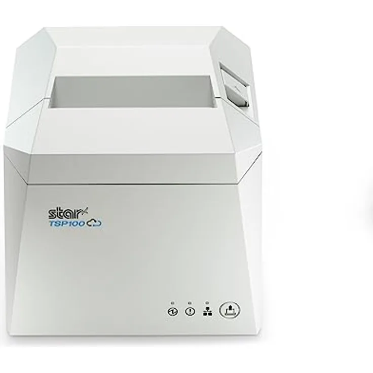 STAR MICRONICS EUROP TSP143IV UE WT E+U PRINTER - Empfangs-/Etikettendrucker mit breiter Papierbreite, weiß