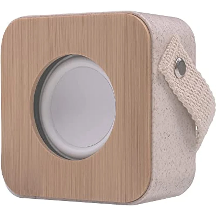 MarsGaming MS-ECO, Ökologischer Bluetooth 5.1 Lautsprecher, Organisch Material Wheat Straw und Bambus, Kompakte Größe, MSECO, Grau – Bild 1