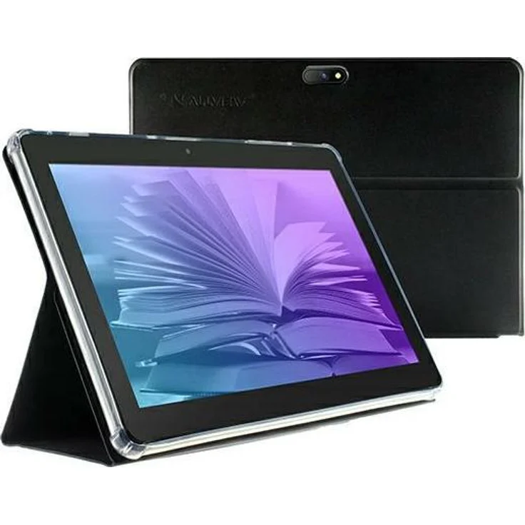 Allview Viva H1003 Pro, Hülle in Schwarz mit robustem Kunststoff, passt perfekt zum 64 GB Tablet