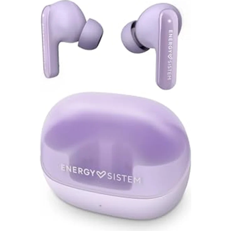 Energy Sistem Serenity ANC, True Wireless Earphones mit aktiver Geräuschunterdrückung und integriertem Mikrofon, kabellos, Lavendel – Bild 1