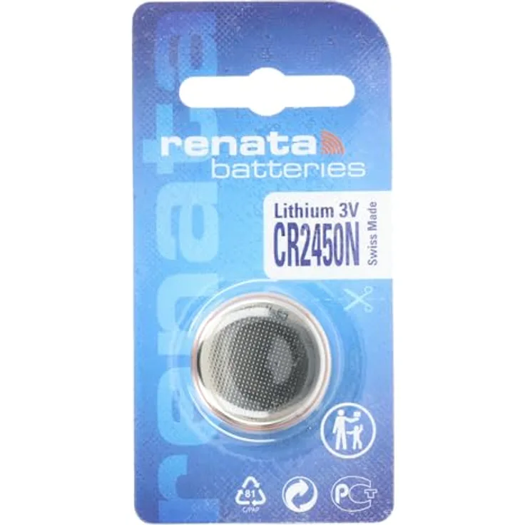 renata - CR2450N - 3 Volt 540mAh Lithium