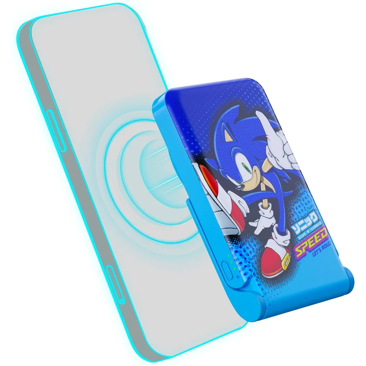 OTL Sonic lets roll! (5000 mAh, 20 W, 18.50 Wh), Powerbank, Blau – Bild 1