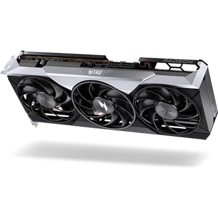 Acer Nitro RX 9070 16G XT OC, Grafikkarte mit 16 GB GDDR6, schwarz, PCIe 5.0, bis zu 7680 x 4320 px, multidisplayfähig – Bild 8