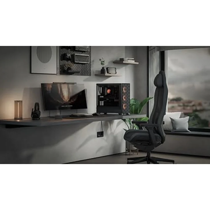 Fractal Design Pop 2 Air Black RGB, PC-Gaming-Gehäuse mit gehärtetem Glas, Mesh-Frontpanel, drei 120-mm-RGB-Lüftern, starkem Airflow, für ATX/mATX/ITX Motherboards – Bild 5