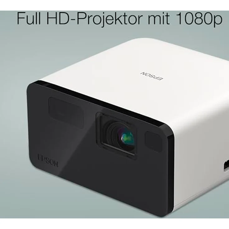 Epson EpicVision EF-21W tragbarer Mini-Laserprojektor, Full-HD 1.080, 3LCD, 1.000 Lumen, bis zu 150-Zoll-Projektionsfläche, Bluetooth-Lautsprecher, Chromecast, Google TV, weiß – Bild 5