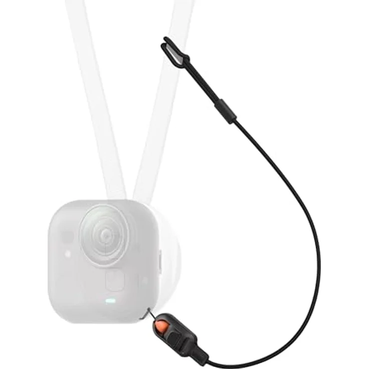 INSTA360 GO Ultra, Schnellspann-Sicherheitskordel mit doppelter Sicherheit, schwarz – Bild 1