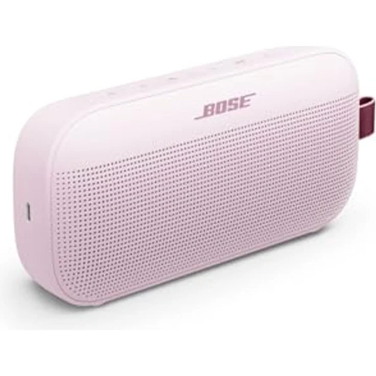 Bose SoundLink Flex (2. Gen.), tragbarer Bluetooth Lautsprecher, wasserdicht, mit naturgetreuem Klang und 12 Stunden Akkulaufzeit, Blütenrosa – Limited Edition – Bild 5