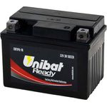 Unibat Cbtx4l-fa AGM-Batterie, 50A, 12V, Blei-Kalzium, Silber, wartungsfrei, dimensions-114x71x86 mm