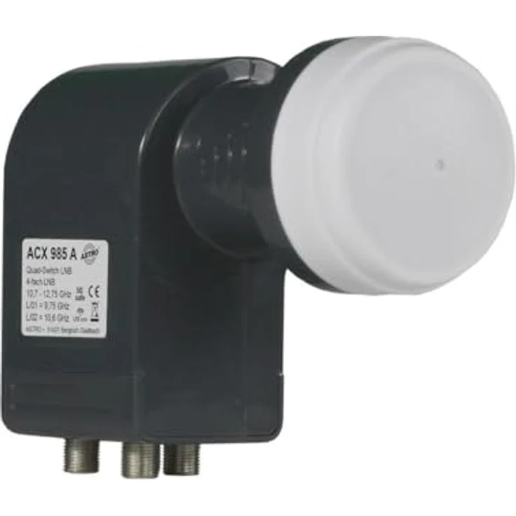 Astro ACX 985 A (Quad LNB, 40mm), LNB, Grau – Bild 3