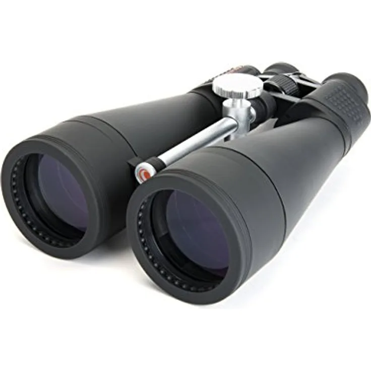 Celestron SkyMaster 20x80 Fernglas mit 20x Vergrößerung und 80mm Objektivdurchmesser - Großfernglas mit Trageriemen und Tasche, inkl. Stativadapter, für Naturbeobachtung und Astronomie