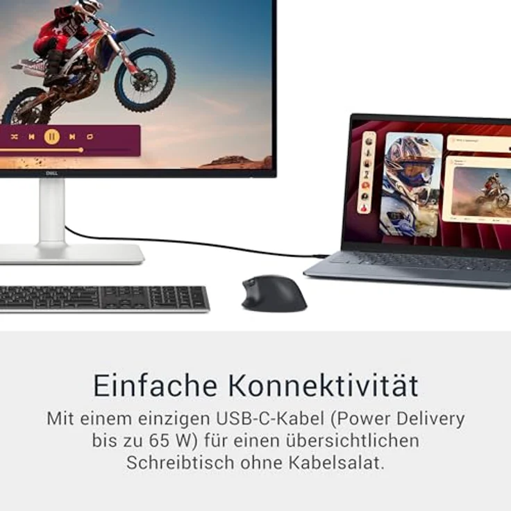 Dell 27 Plus Monitor S2725QS 27 Zoll 4K UHD (3840x2160), 120Hz, IPS, 4ms, AMD FreeSync Premium, 99% sRGB, Lautsprecher, 2 HDMI, DP, Höhenverstellbar, 3 Jahre Garantie - Aschweiß – Bild 11