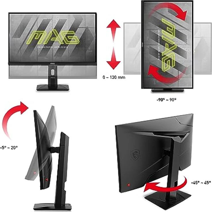 MSI MAG 274UPFDE, schwarz – Bild 5