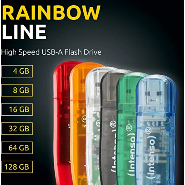 Intenso Rainbow Line 64GB 2er Pack (3502492) – Bild 2