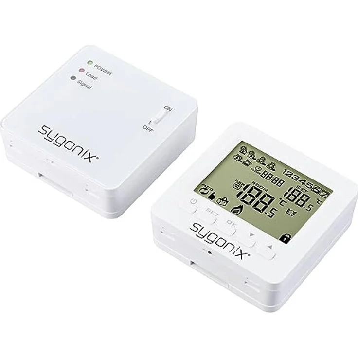 Sygonix Funk-Raumthermostat Aufputz Wochenprogramm 1 bis 70 °C – Bild 3