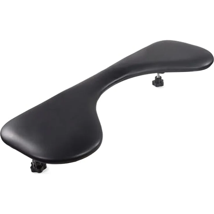 hjh OFFICE RELEX RT2 Handballenauflage Armstütze aus Leder, ergonomisch, pflegeleicht, für PC-Arbeit – Bild 4