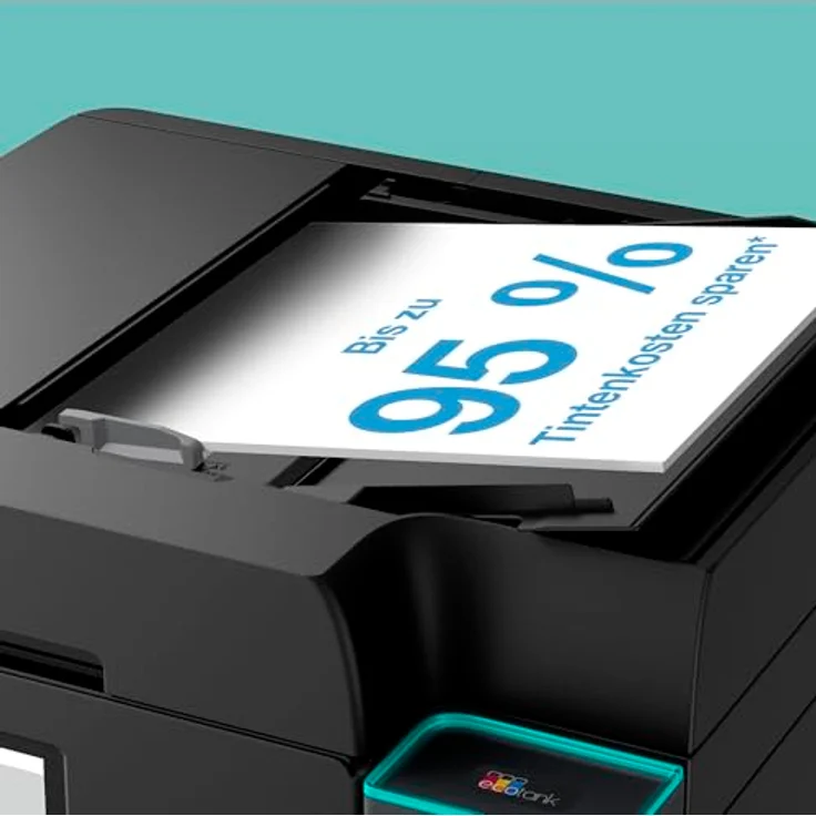 Epson ET-4950 Multifunktionsdrucker, 4.800 x 1.200 dpi, 400 Düsen Schwarz, kompakt 375 x 347 x 240 mm, Versandkostenfrei – Bild 8