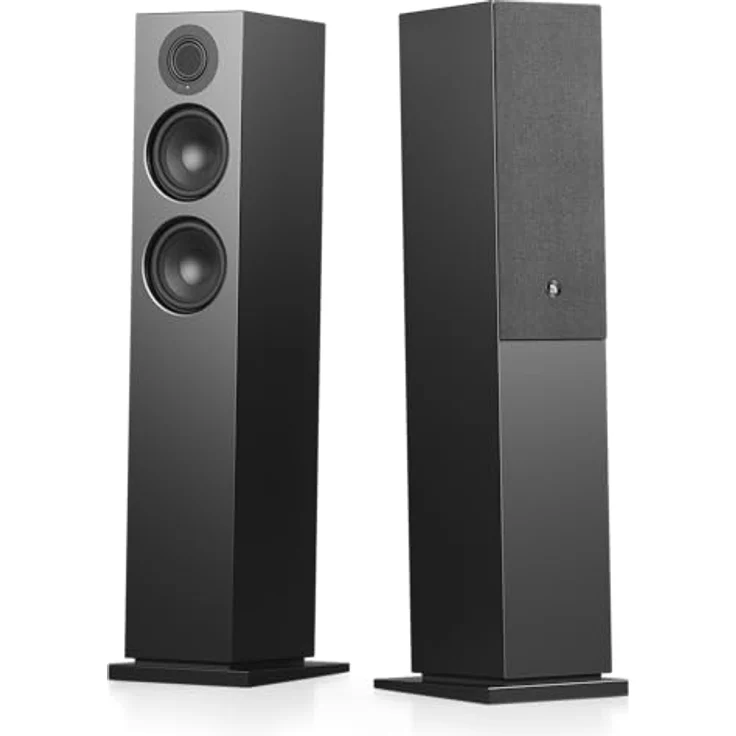 Audio Pro A48 W, 2,5-Wege Standlautsprecher, kabelgebunden, 320 W, Frequenzbereich 36 - 23000 Hz, Schwarz – Bild 5