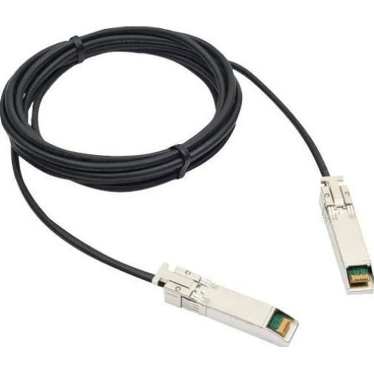Extreme Networks Ethernet 10GBase-CR-Kabel, Transceiver mit 10 Gbit/s Übertragungsgeschwindigkeit, 5 Meter, Schwarz