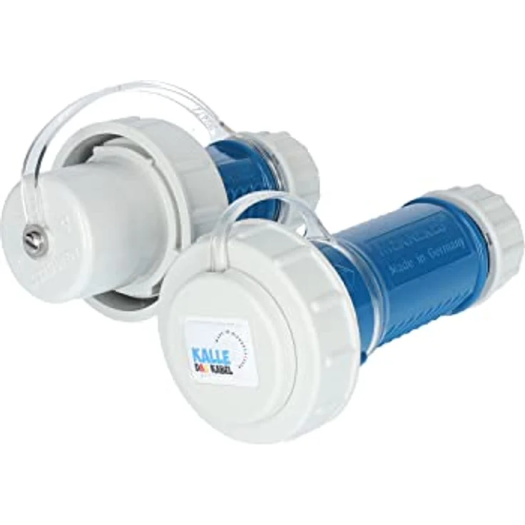 KALLE DAS KABEL AQUASAFE Druckwasserdichte Gummiverlängerung IP68 H07RN-F 3G 1,5mm² mit Stecker und Kupplung, 10 Meter – Bild 3